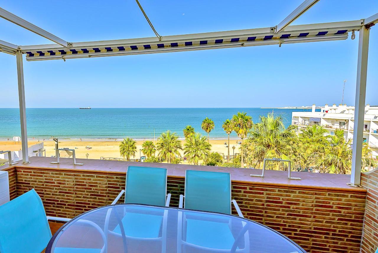 Ocean Sunset Beachfront House With Terraces El Puerto de Santa Maria Exterior foto